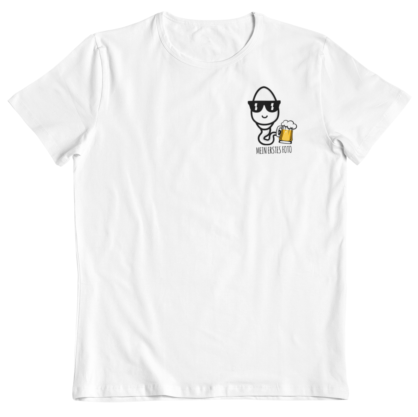 Erstes Foto Brustprint | Unisex Shirt