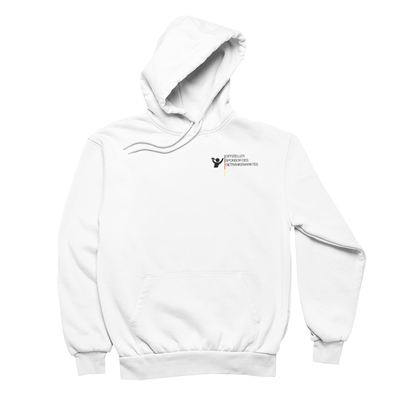 Sponsor des Getränkemarkts | Unisex Hoodie Brustprint