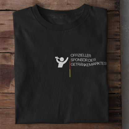 Sponsor des Getränkemarktes Brustprint | Unisex Shirt