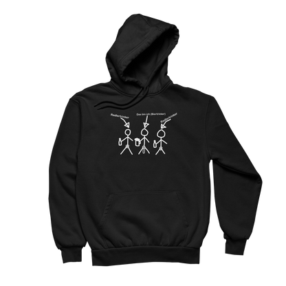 Ich vs. Radlertrinker | Unisex Hoodie