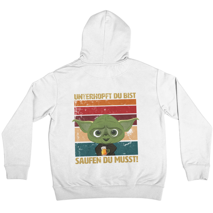 Unterhopft du bist  Backprint  | Unisex Hoodie