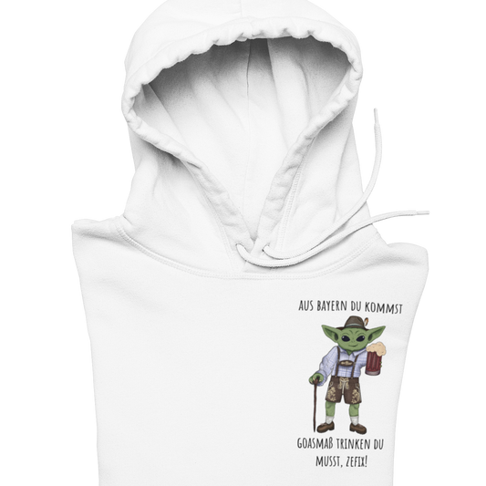 Aus Bayern du kommst  Brustprint | Unisex Hoodie
