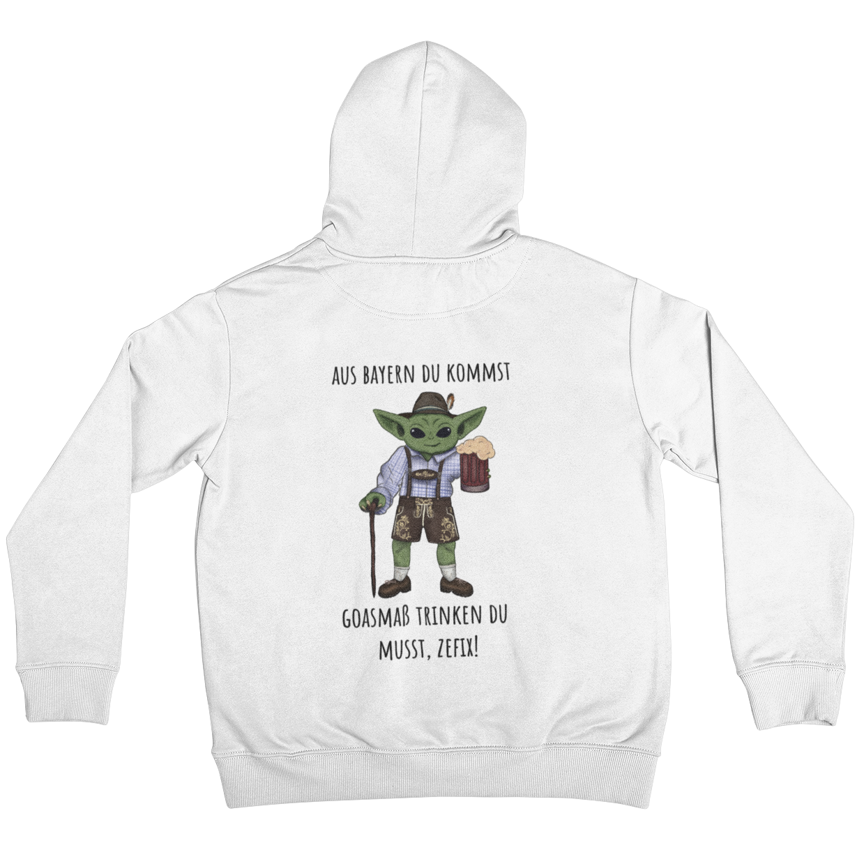 Aus Bayern du kommst Backprint |  Unisex Hoodie