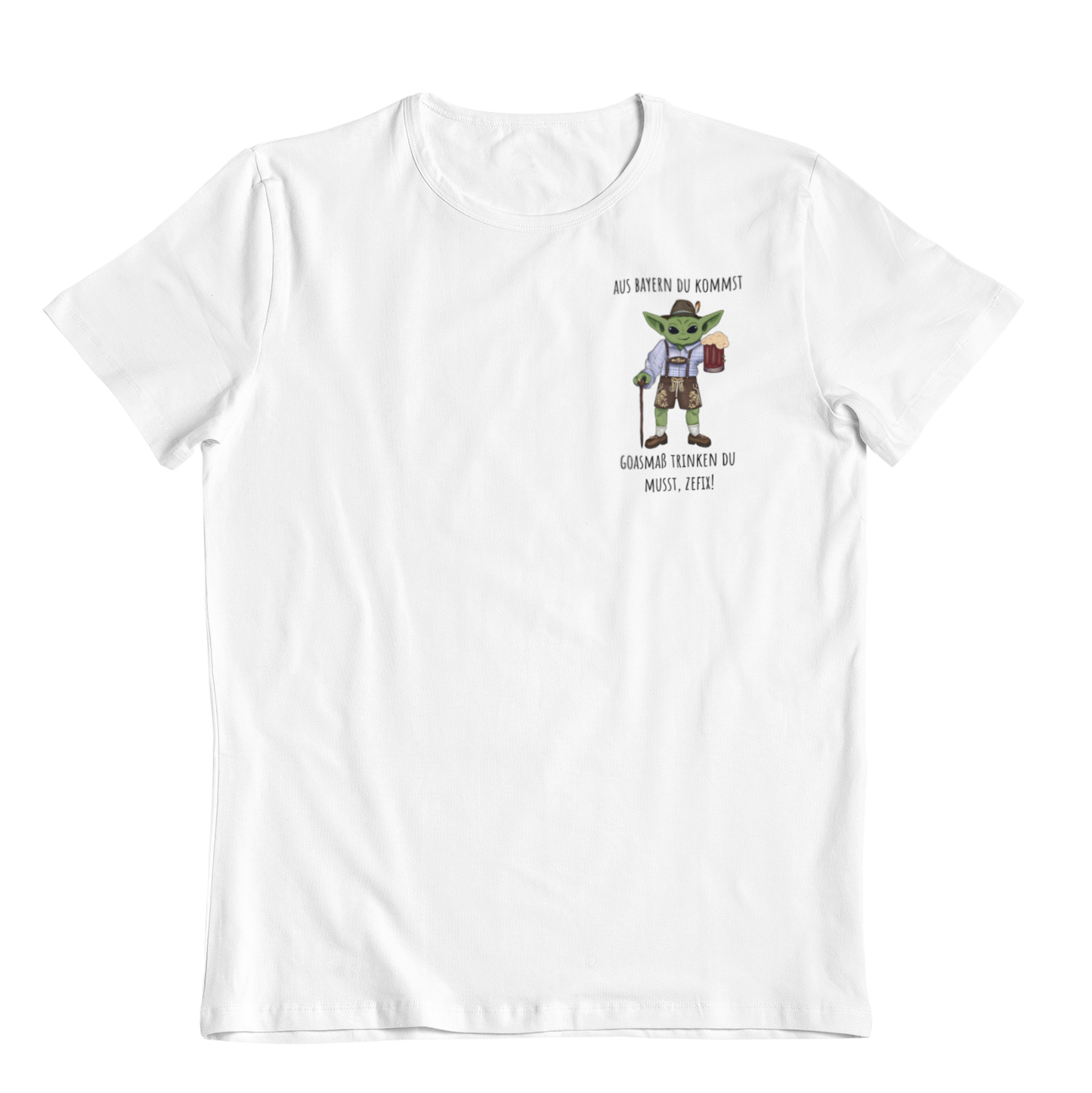 Aus Bayern du kommst Brustprint | Unisex Shirt