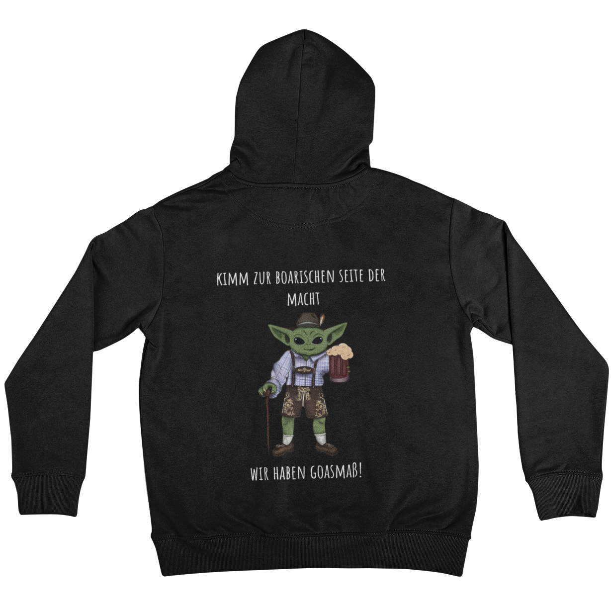 Boarische Seitn Backprint |Unisex Hoodie