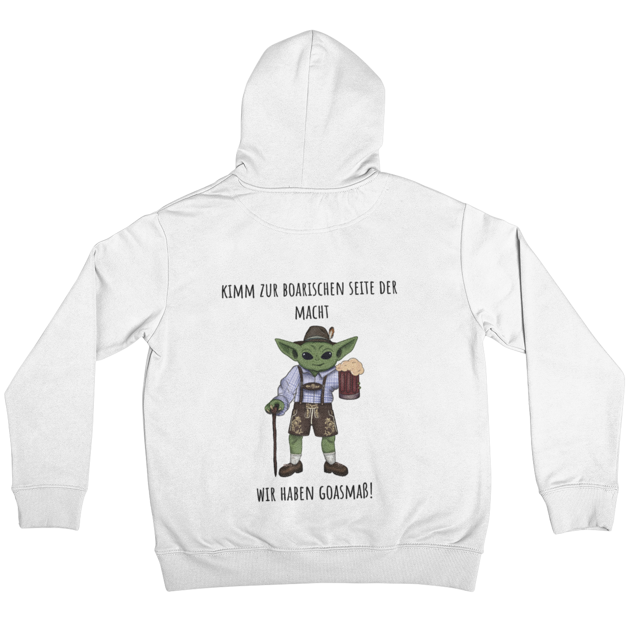 Boarische Seitn Backprint |Unisex Hoodie