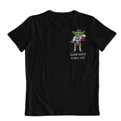 Goaßmass trinken du musst  Brustprint | Unisex Shirt