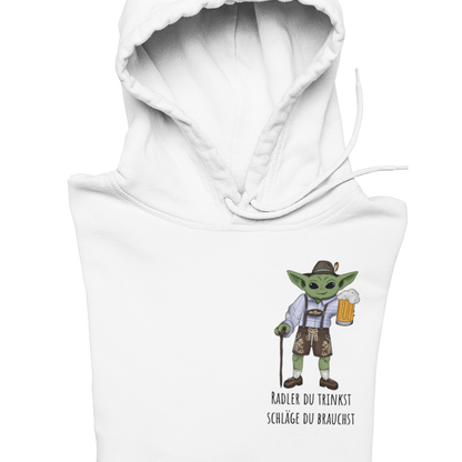 Schläge du brauchst Brustprint | Unisex Hoodie