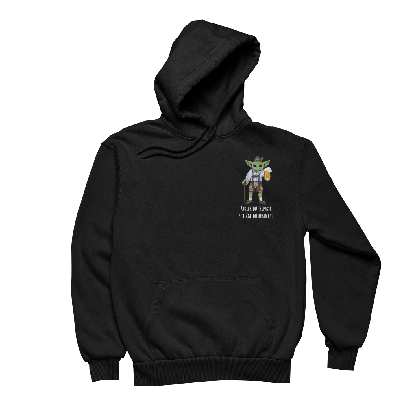Schläge du brauchst Brustprint | Unisex Hoodie