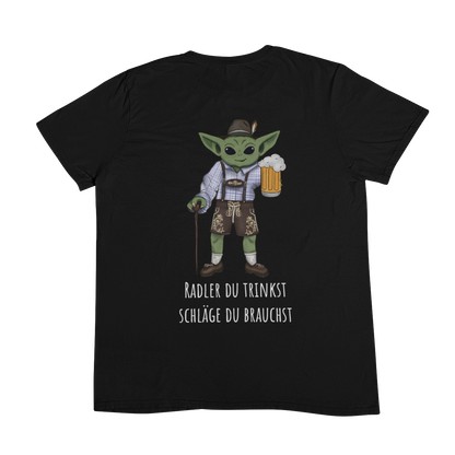 Schläge du brauchst Backprint | Unisex Shirt