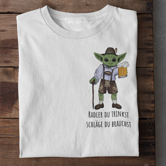 Schläge du brauchst Brustprint | Unisex Shirt