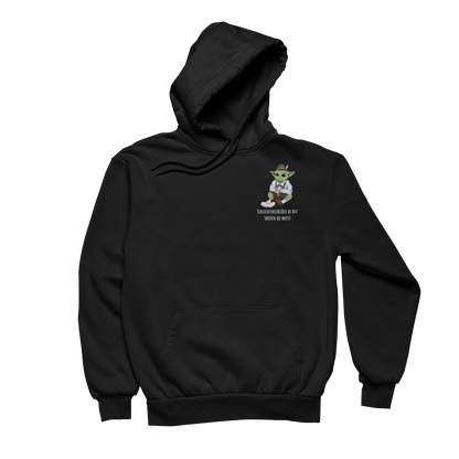 Schluchtenscheißer du bist Brustprint | Unisex Hoodie