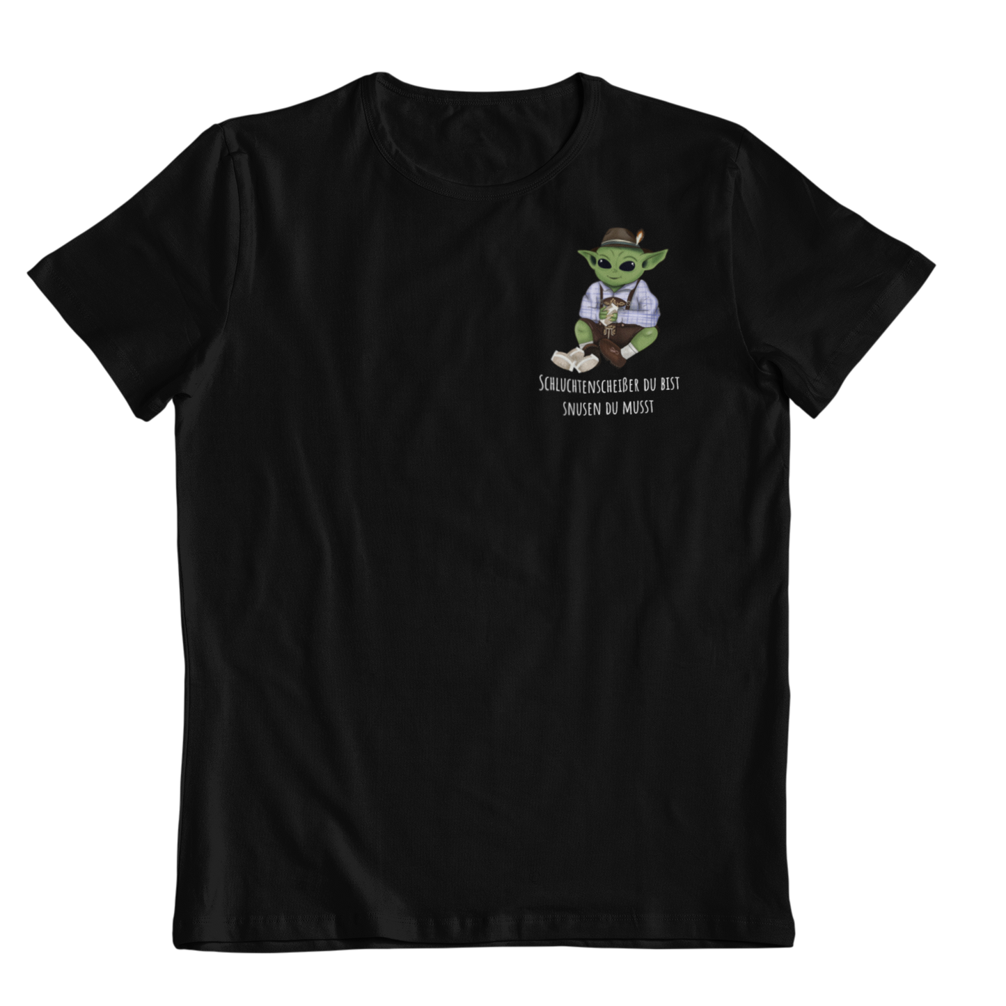 Schluchtenscheißer du bist Brustprint  | Unisex Shirt